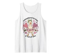 Outnumbered By Boys Full of Love Goose Mom Life Funny Mama Tank Top