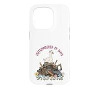 Outnumbered By Boys Goose Construction Boy Mom Sons Case for iPhone 15 Pro