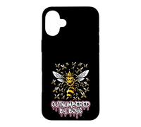 Outnumbered By Boys Motherhood Raising Sons Mom Case for iPhone 16 Plus