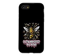 Outnumbered By Boys Motherhood Raising Sons Mom Case for iPhone SE (2020) / 7/8