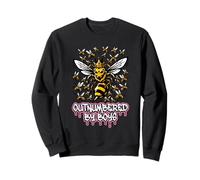 Outnumbered By Boys Motherhood Raising Sons Mom Sweatshirt