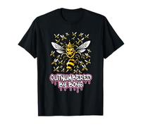 Outnumbered By Boys Motherhood Raising Sons Mom T-Shirt