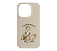 Outnumbered By Boys Proud Mom Raising Kids Heart Mama Humor Case for iPhone 14 Pro