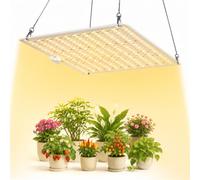 OUTON 100W LED Grow Light, Full Spectrum Dimmable Plant Light