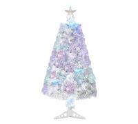 Outopee 3ft Fibre Optic Christmas Tree Indoor Xmas Decoration, White