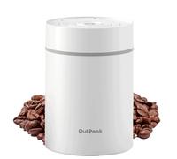 OUTPEAK Neo 2025 Auto Vacuum Coffee Canister, 0.75L Capacity for 8.8oz of Coffee Beans, One-Button Operation, Stainless Steel Coffee Storage Container with Scoop White (Champion's Choice)
