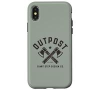 Outpost Outdoors Hatchet Logo Case for iPhone X/XS