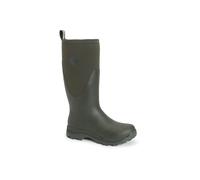Muck Boots Men's Outpost Fleece Lined Waterproof Pull on Boot, Moss, 9