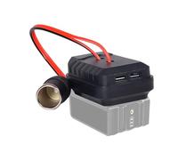 Output 18-21 V | Battery Connection for - Portable Double Port for Car Truck Motorcycle Camping On the Go Outdoor