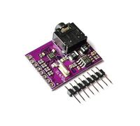 Output FM Radio Tuner Board Si4703 Development Module with Pin Header for Embedded Sound and Receiver Experiments in the Lab Fm Receiver Pcb Radio Tuner Module Stereo Microcontroller Project Lab