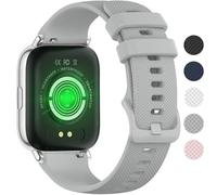 OUTPUTBT 22mm Silicone Watch Strap for AM1 Stratos 3/2/2S/Bip 5 & More, Compatible with Huawei, Samsung, Garmin, Fossil & More, Multicolor, 22mm Width, Unisex, Water Resistant