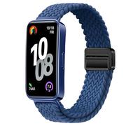 OUTPUTBT Braid Magnetic Watch Strap for Huawei Band 10/9/8 Replacement Nylon Cotton Sport for Huawei Band 8/9/10 for Woman Man