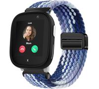 OUTPUTBT Magnetic Watch Strap 20mm Compatible with Xplora X6 Play/X 6/X6 Pro/XPLORA XMOVE/Slothcloud H97/Anio 5/Anio 6/Gizmo/Gabb Watch 3/2/1 Kids Nylon Cotton Braided Band for Girl Boy
