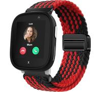 OUTPUTBT Magnetic Watch Strap 20mm Compatible with Xplora X6 Play/X 6/X6 Pro/XPLORA XMOVE/Slothcloud H97/Anio 5/Anio 6/Gizmo/Gabb Watch 3/2/1 Kids Nylon Cotton Braided Band for Girl Boy