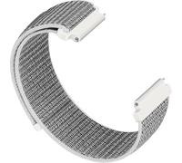 OUTPUTBT Nylon Strap 22mm 20mm 18mm 16mm Compatible with Amazfit/Garmin/Huawei/Samsung/Xiaomi/Suunto/Polar/Choirs/FOSSIL/CMF/Hama/Tom my Hilf iger/Timex Bracelet for Men Women, grey, 18mm, Casual