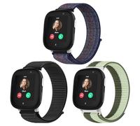 OUTPUTBT Nylon Watch Strap 20mm for Xplora X6 Play/X 6/X6 Pro/XPLORA XMOVE/Slothcloud H97/Anio 5/Anio 6/Gizmo/Gabb Watch 3/2/1 Sport Replacement Children Band for Girl Boy