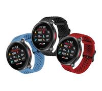 OUTPUTBT Silicone Strap 22 mm for Polar Grit X Pro/Grit X/X2 Pro, Vantage M/M2/M3, Breathable Sports Watch Straps for Polar Vantage V2/V3 Replacement Strap for Men and Women, 22mm, Silicone Stainless