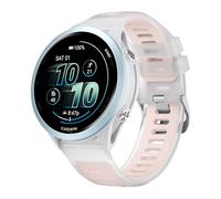 OUTPUTBT Watch Strap 18mm Compatible with Garmin Venu 3S/2S/Forerunner 265S/255S/Vívoactive 4S Replacement Silicone Sport Transparent Original for Men Women