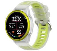 OUTPUTBT Watch Strap 18mm Compatible with Garmin Venu 3S/2S/Forerunner 265S/255S/Vívoactive 4S Replacement Silicone Sport Transparent Original for Men Women