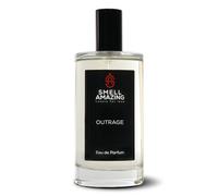 Outrage Eau de Parfum For Men 50ml - Long Lasting, Vegan, Cruelty Free, UK Made - Notes of Leather, Almond & Lavender