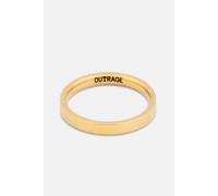 Outrage London Gold Band Ring 3mm | Size: 8 Outrage London Gold 8