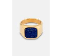 Outrage London Gold Lapis Stone Signet Ring | Size: 7 Outrage London Gold 7