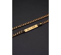 Outrage London Men's 18K Gold 5mm Personalised Cuban Chain | Size: 24 inches Outrage London Gold 24 inches