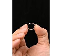 Outrage London Men's Rose Gold Plated Stainless Steel Faceted Geometric Band Ring | Size: 5 Outrage London Rose Gold 5