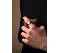 Outrage London Men's Silver Personalised Plant Band Ring | Size: 13 Outrage London Silver 13