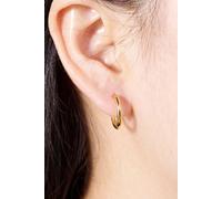 Outrage London Women's 16mm gold hoop earrings | Size: Small Outrage London Gold Small