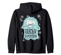 Outrageous Polar Snow-Monster North Pole Yeti Snowman Beast Zip Hoodie
