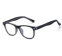 Outray Children Kids Teens Blue Light Filter Computer Glasses for Blocking UV Headache Anti Eye Eyestrain Transparent Lens Gaming Glasses Black