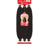 Outre Crochet Braids X-Pression Twisted Up 3X Springy Afro Twist 24" (1-Pack, 1B)