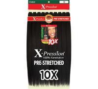 Outre X-Pression Braid - Pre Stretched Braid 52" 10x (Off Black 1B)