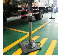 outrigger pads, High Density Heavy Duty Outrigger Pads Thick with No-slip Textured & Handle, RV Tow Truck Trailers Stabilizer(60x60x6cm/23.6x23.6x2.4in)