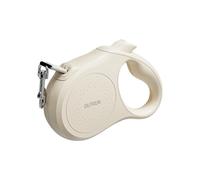 OUTRUN Retractable Dog Leash 16 FT Walking Leash up to 55 lb, Strong Nylon Tape No Tangle, Heavy Duty One-Handed Brake Lock Perfect for Small & Medium Sized Dogs and Pets