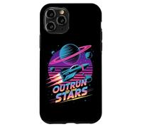 Outrun To The Stars Retro Space Voyage Case for iPhone 11 Pro