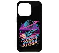 Outrun To The Stars Retro Space Voyage Case for iPhone 13 Pro