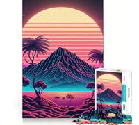 Outrunning The Future Jigsaw Puzzles for Adults 1000 Pieces Fine Logic Toy Casual Relax Neat Edge Fine Art Piece (50x75cm)