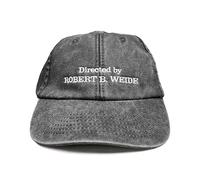 Outsdr Unisex Directed by Robert B. Weide Embroidered Low Profile Dad Baseball Cap - Washed Black - One Size