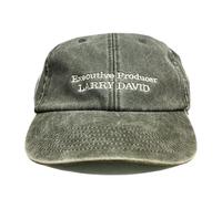 Outsdr Unisex Executive Producer Larry David Embroidered Low Profile Dad Baseball Cap - Washed Khaki Green - One Size