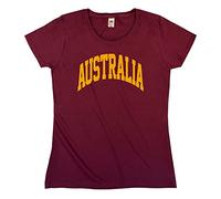 Outsdr Women's Australia T-Shirt - Burgundy - Medium