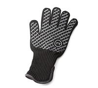 Outset 76440 Professional High Temperature Heat Deluxe Grill Glove Temp, Small/Medium, Grey