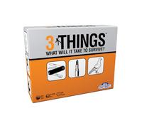 Outset Media 3 Things - Improvise Your Best Survival Plan - Creative Party Game - Adaptable for Work, College Parties, Bars & Game Nights - for Ages 16 and up