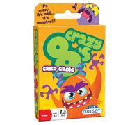 Outset Media Crazy 8's Card Game - The Classic Game of Monstrous Mayhem - Contains 36 Over-Sized Cards for 2 to 4 Players Ages 4 and up