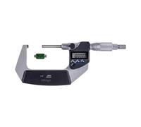 Outside Diameter Micrometer 406-351-30 1-2" Caliper Type with Carbide Tips Machinist Tool for Metalworking