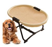 Outside Dog Bed | Portable Foldable Non-Slip Cot Hammock,| 22.44 x 16.14 x 10.23 Inch Dog B ed Outdoor | Pets Cats Kitten Puppy Sleep Rest Camping Travel, Elevated Pet Cot, Durable Folding Do g Bed