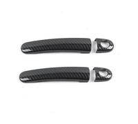 Outside Door Handle Cover For Seat For Leon MK1 For Toledo 1999-2007 For Arosa 1997-2004 For Ibiza Car Styling Exterior Door Handle Covers Trim(Carbon B)