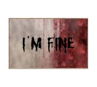 Outside Doormat 【 Decoration 】 Halloween Mats Cool Halloween Make Your Home Scare To Heights5 Rugs Living Room Large (C, 60x40cm)