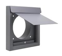 Outside Dryer Vent Cover,4Inch Stainless Steel - Weather-Resistant Dryer Vent Cover | for House Wall Building Ventilation Maintenance Home Outdoor Safety Construction
